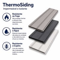 ThermoSiding - Impermeável e Isolante para Ambientes Internos e Externos